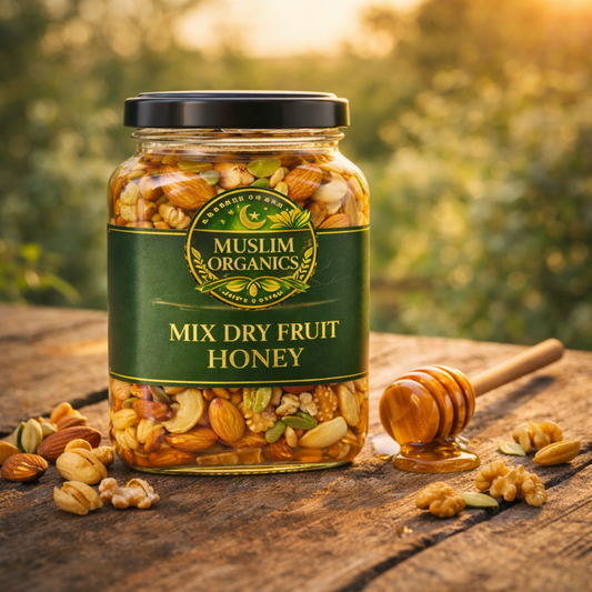 Premium Mix Dry Fruit Honey – Natural, Healthy & Energizing