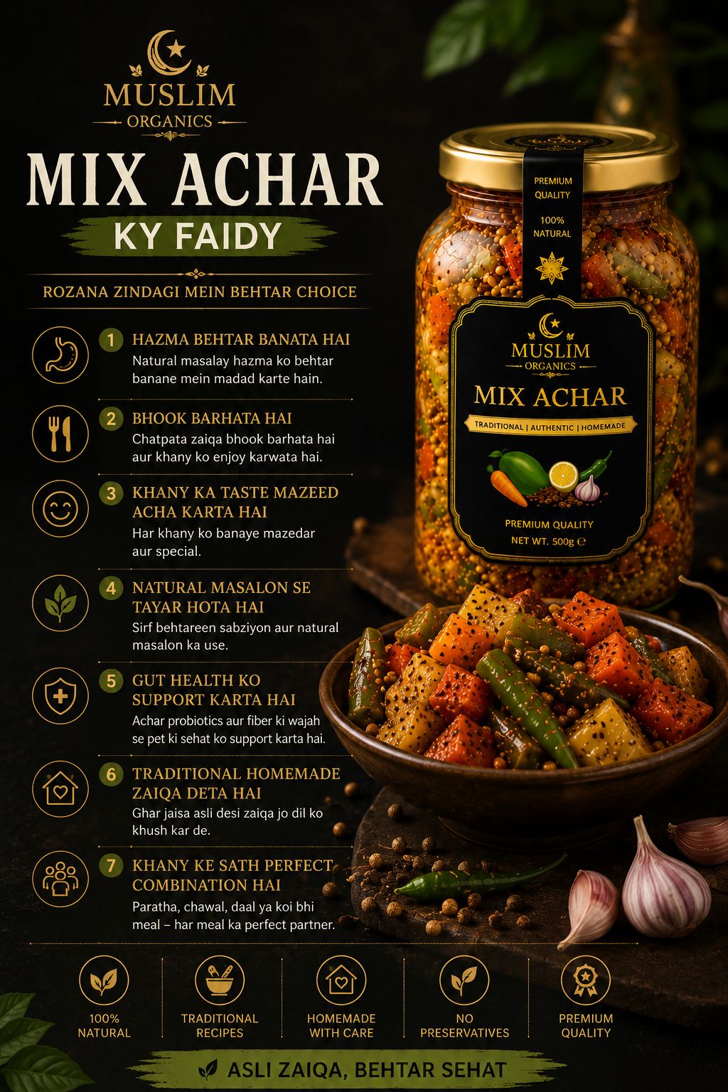 Mix Achar / kg