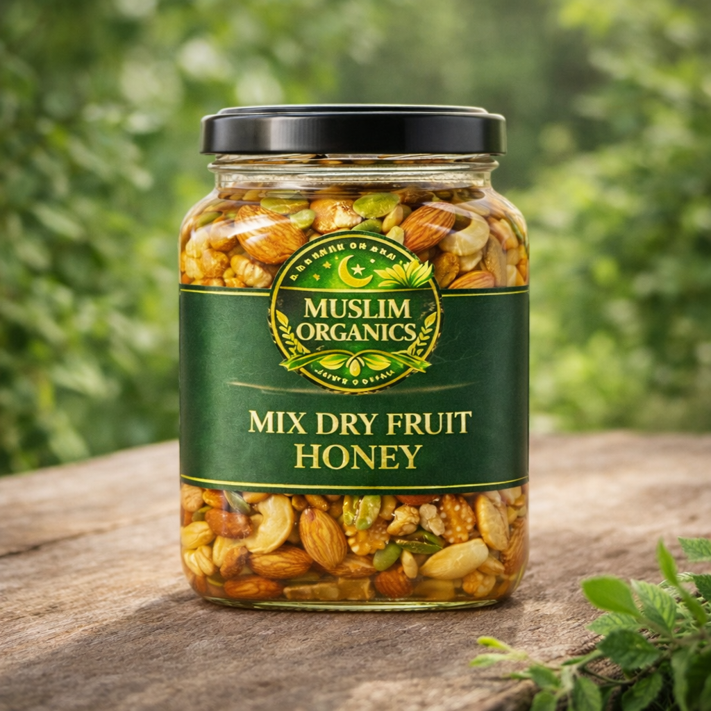 Premium Mix Dry Fruit Honey – Natural, Healthy & Energizing