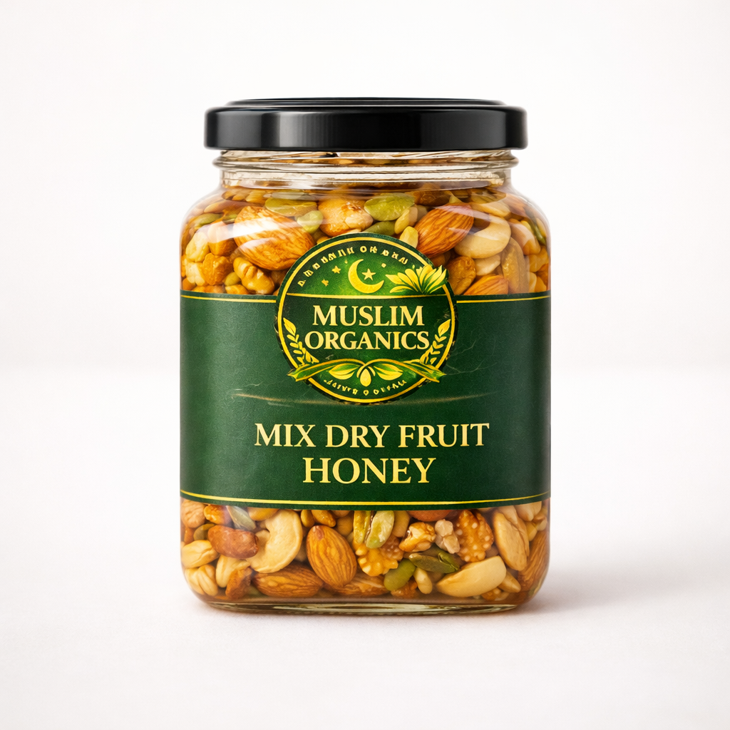 Premium Mix Dry Fruit Honey – Natural, Healthy & Energizing