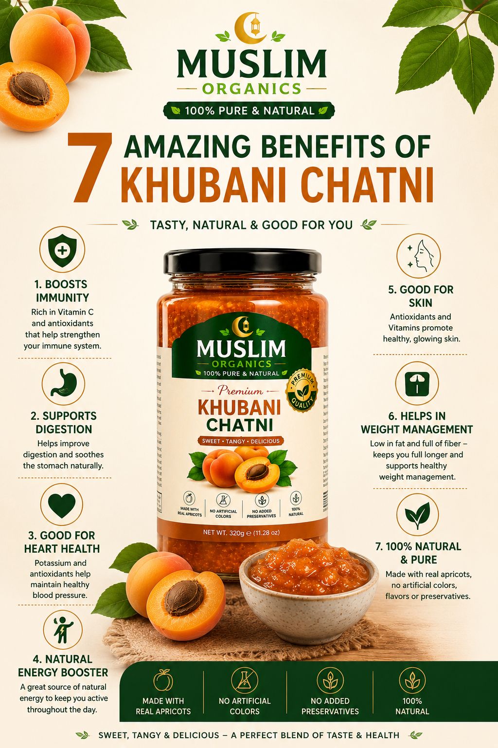 Khubani Chatni / 1kg