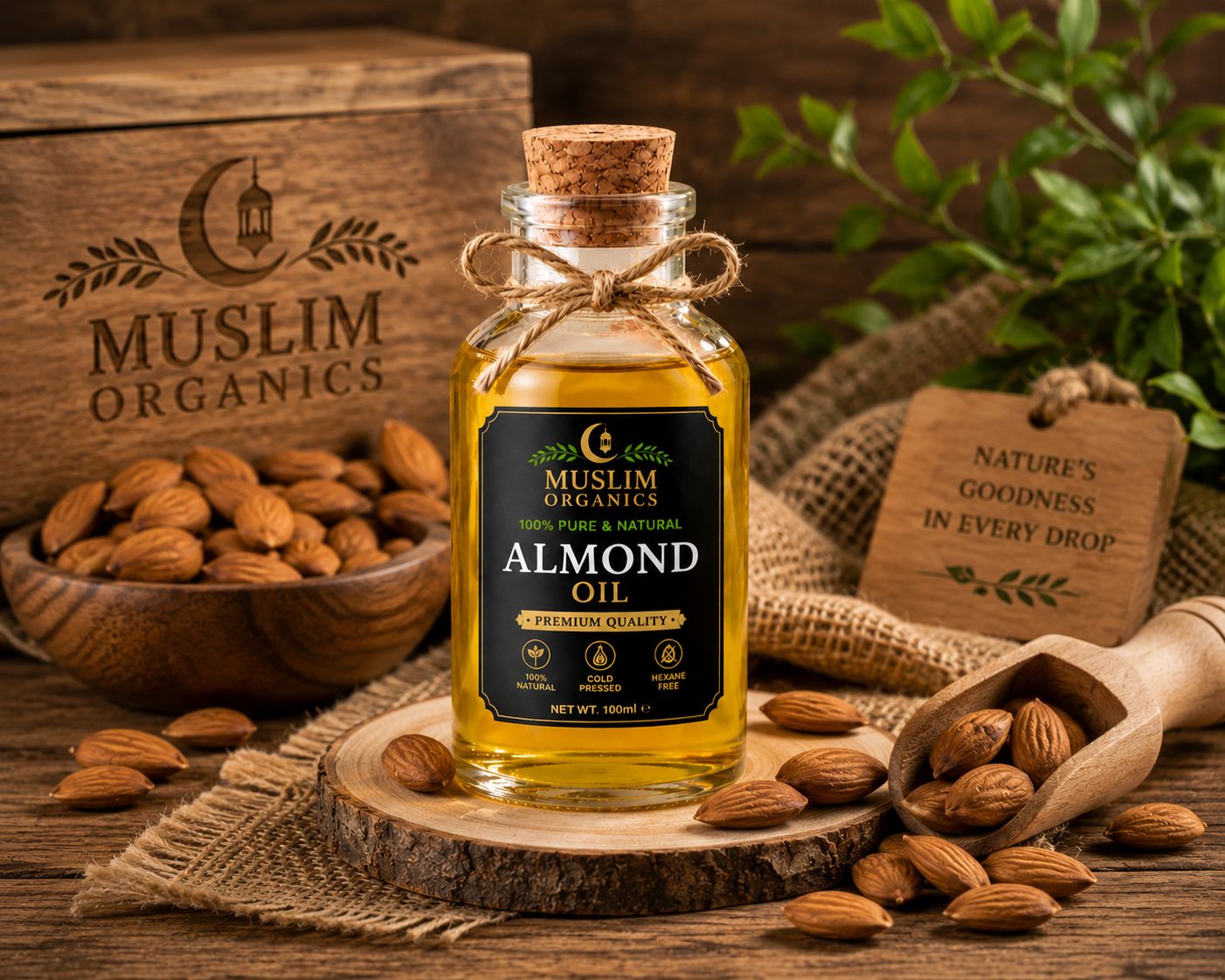 Almond oil / 1 Litre
