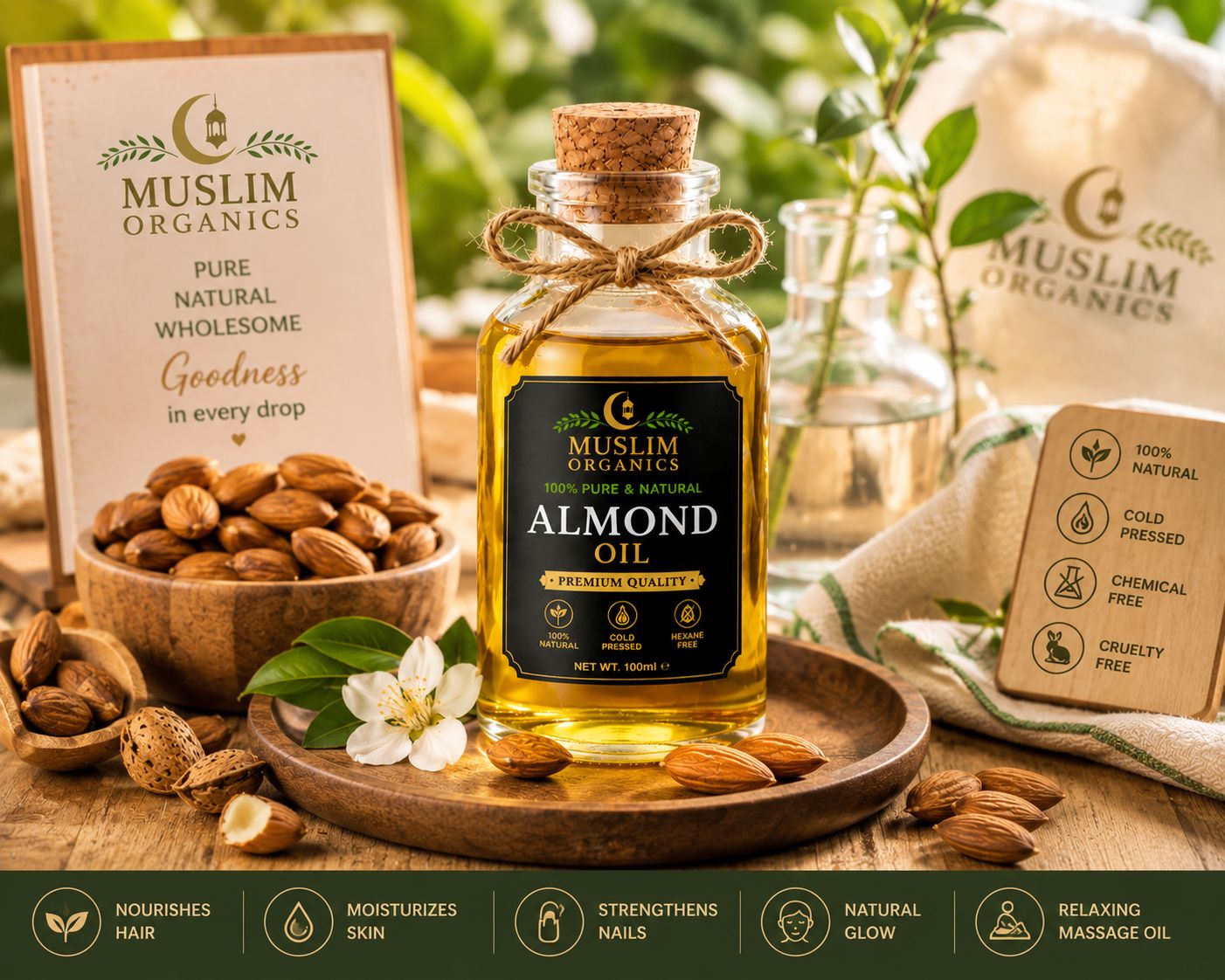 Almond oil / 1 Litre