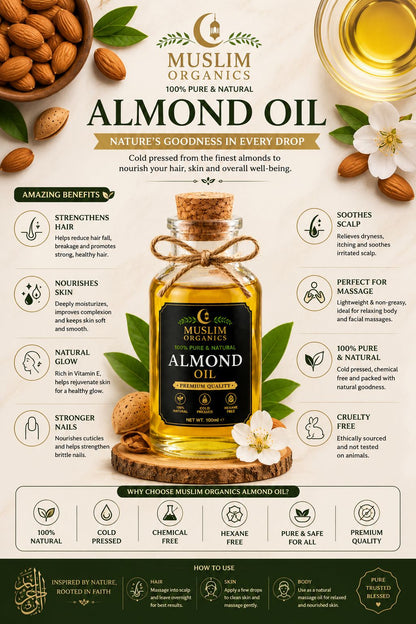 Almond oil / 1 Litre