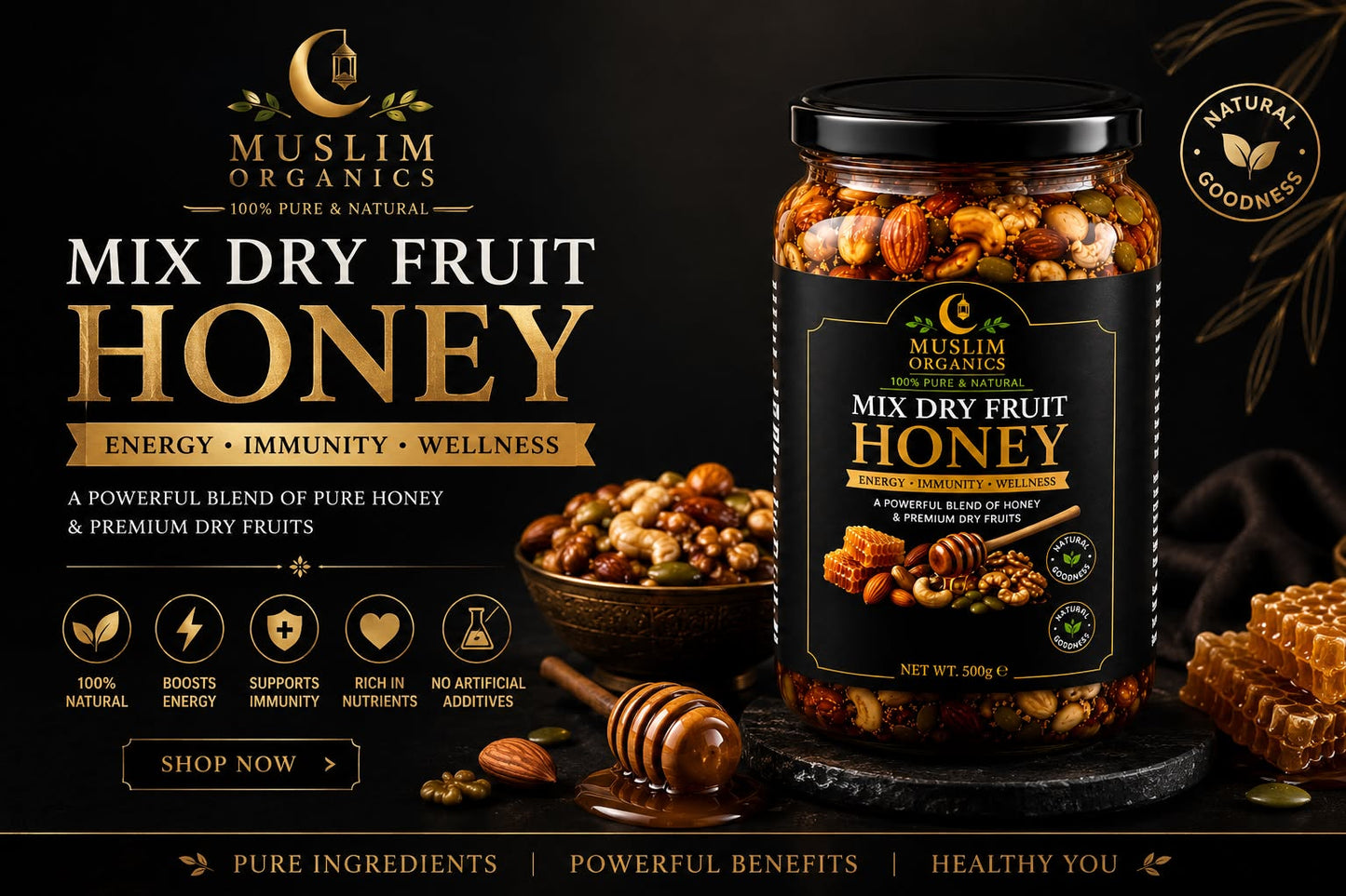 Mix Dry Fruit Honey / 1kg